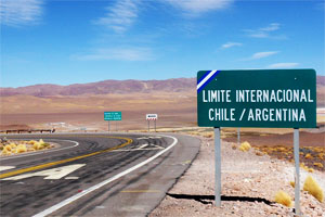 Lmites con Chile