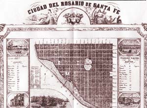 Fundacin de Rosario en Santa F