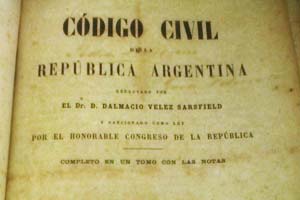 Sanción del Código Civil Argentino