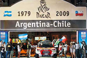 Primera edicin del Rally Dakar en Sudamrica 2009