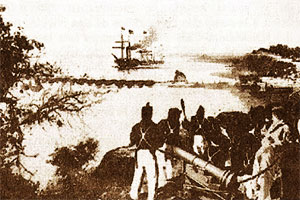 Guerra del Paraná - Combate en San Lorenzo