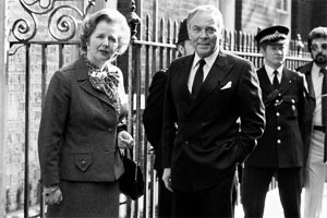 Haig se reune con Margaret Thatcher